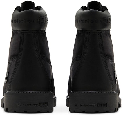(Youth) The Notorious B.I.G. x Timberland 6 Inch Premium Boot 'Christopher Wallace Collection - Black' TB0A6BET-ENJ Details for (Youth) The Notorious B.I.G. x Timberland 6 Inch Premium Boot 'Christopher Wallace Collection - Black' TB0A6BET-ENJ