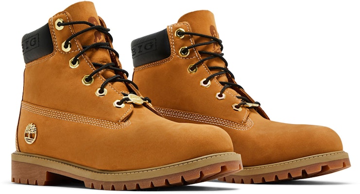 (Youth) The Notorious B.I.G. x Timberland 6 Inch Premium Boot 'Christopher Wallace Collection - Wheat' TB0A6BET-EJS Cheap (Youth) The Notorious B.I.G. x Timberland 6 Inch Premium Boot 'Christopher Wallace Collection - Wheat' TB0A6BET-EJS