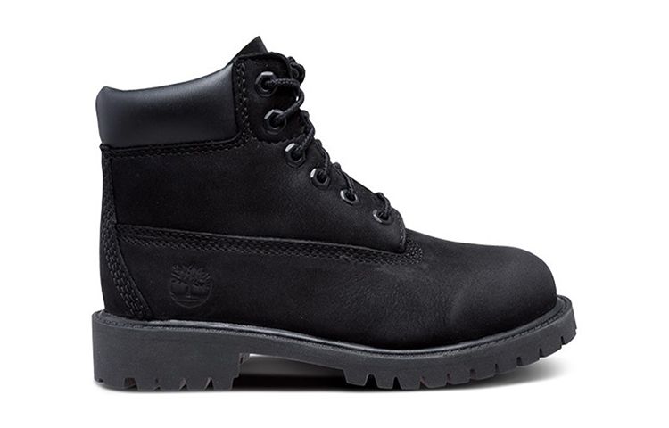 (Youth) Timberland 6-Inch PRM Wide Fit Boot 'Black' 圖 2