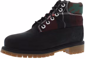(Youth) Timberland 6 Inch Premium Boot 'Black Plaid Camo' TB0A5S1A-001 (Youth) Timberland 6 Inch Premium Boot 'Black Plaid Camo' TB0A5S1A-001