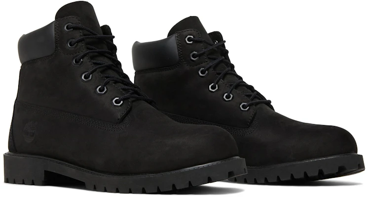 (JR) Timberland 6 Inch Premium Anak 'Hitam' TB012907-001 Cheap (JR) Timberland 6 Inch Premium Anak 'Hitam' TB012907-001