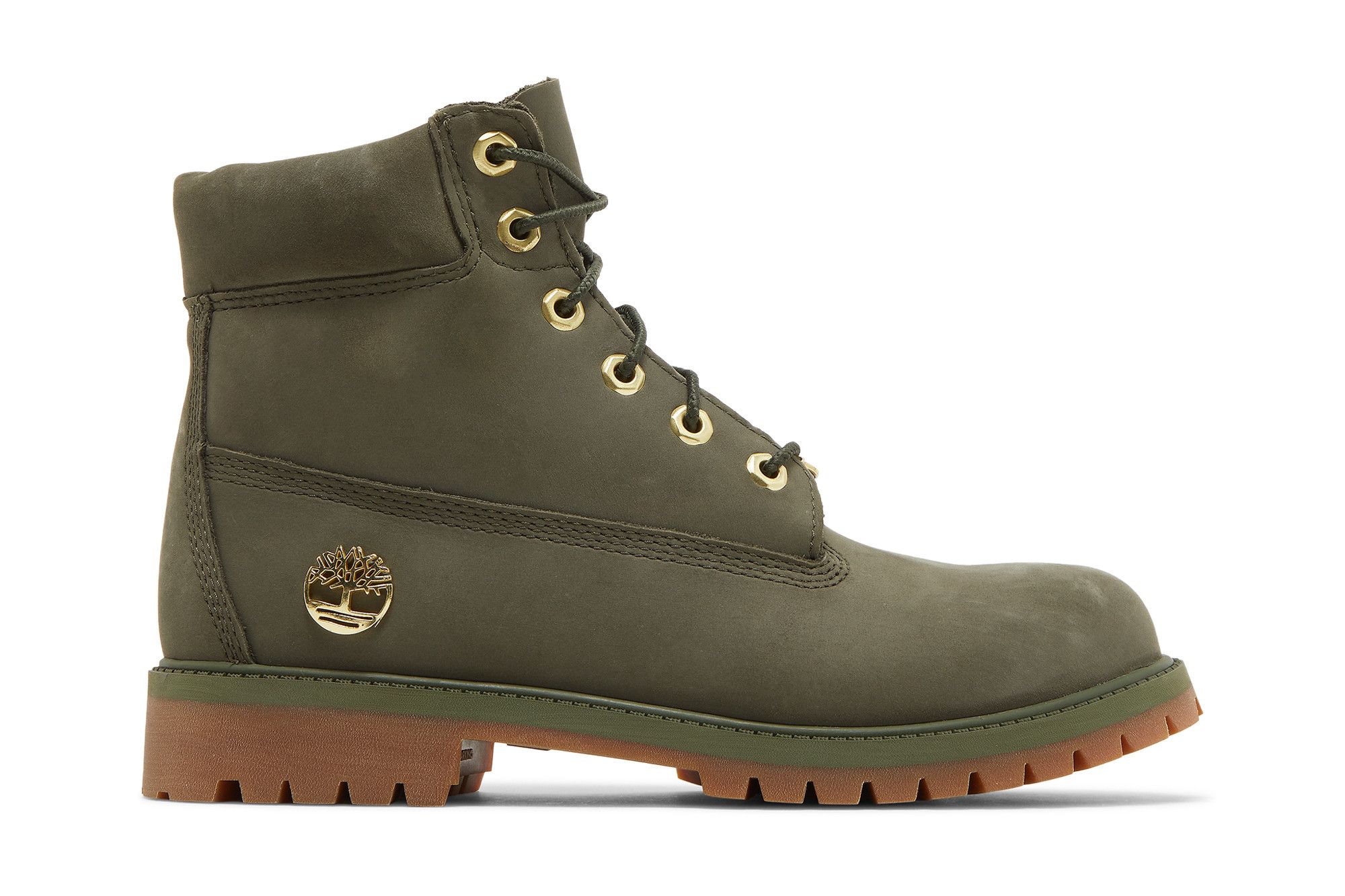 (Youth) Timberland 6 Inch Premium Junior 'Dark Green' TB0A5NBXA58
