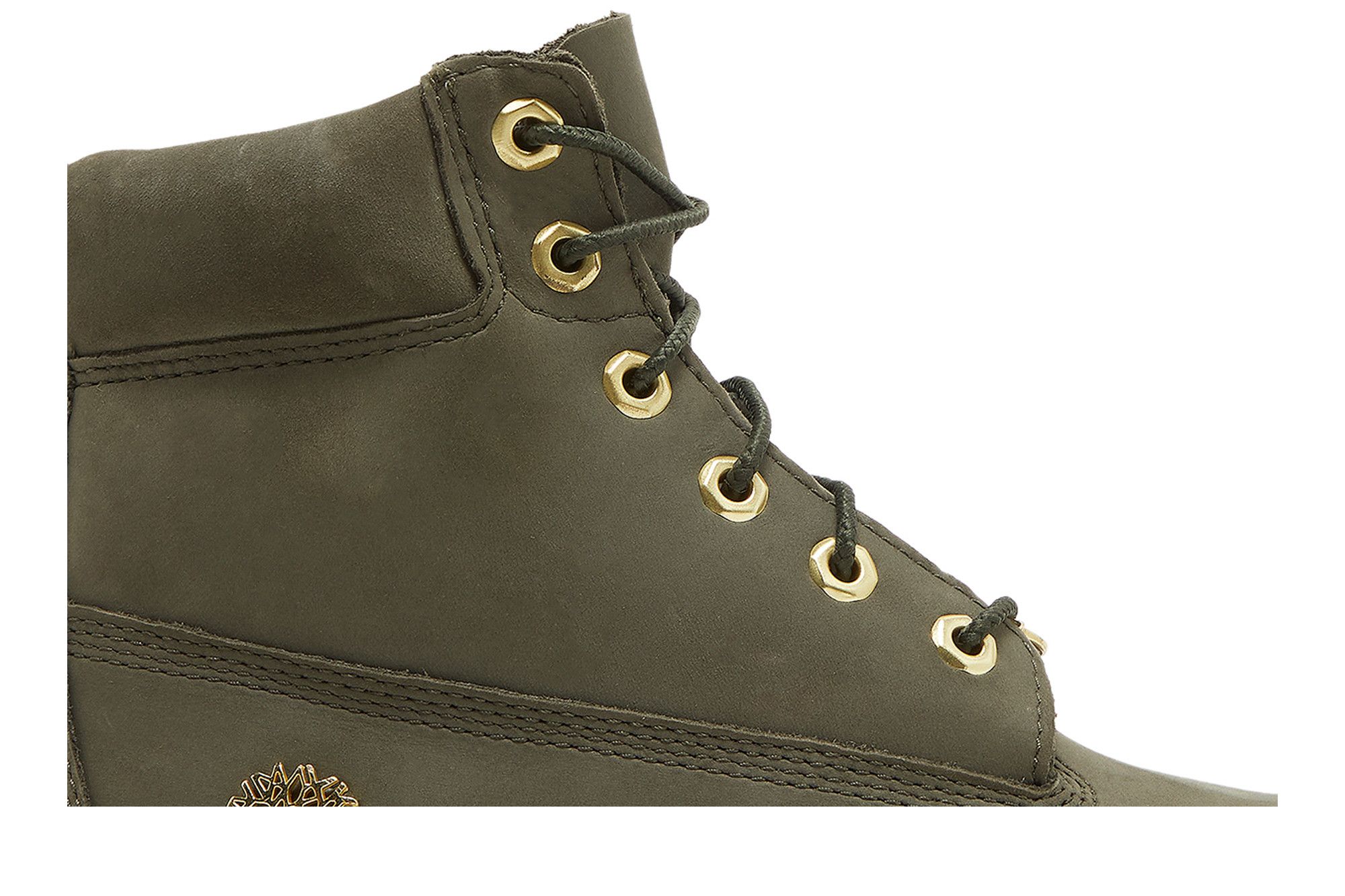 Order (JR) Timberland 6 Inch Premium Junior ''Donkergroen'' TB0A5NBXA58