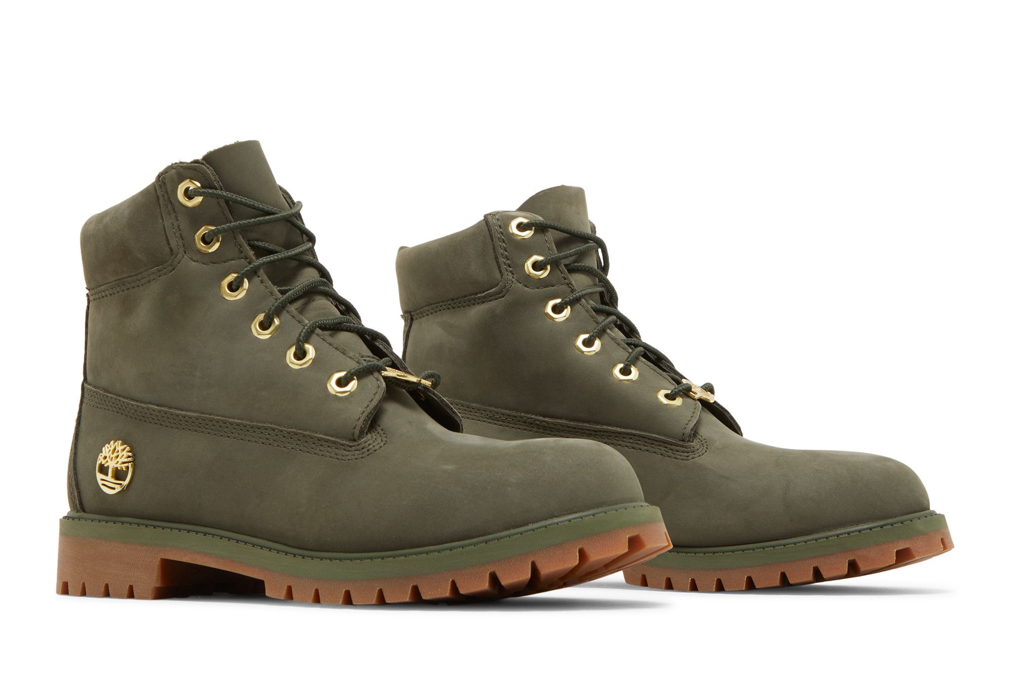 Cheap (JR) Timberland 6 Inch Premium Junior ''Donkergroen'' TB0A5NBXA58