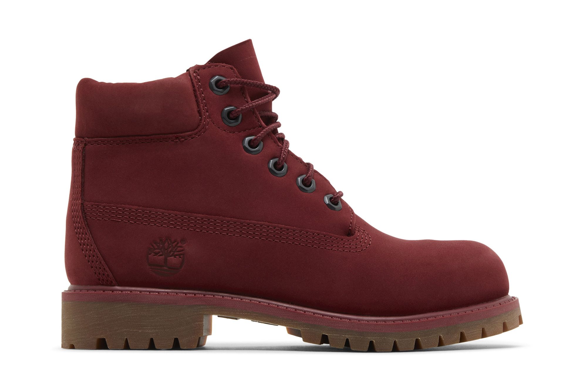 (Youth) Timberland 6 Inch Premium Little 'Burgundy' TB0A1VKE