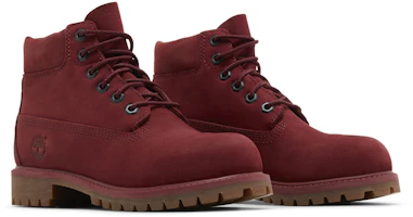 Cheap (青年款)Timberland 6 吋經典小“勃艮第” TB0A1VKE