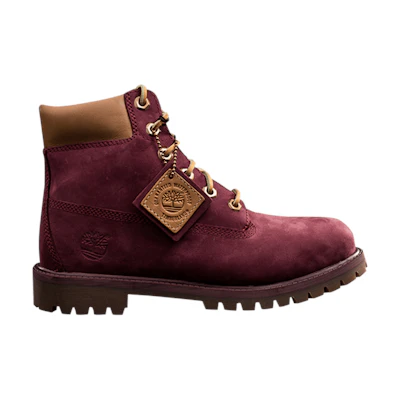 (Youth) Timberland 6 Inch PRM Waterproof Boot 'Chocolate Truffle'