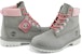 (JR) But Timberland 6 Inci Premium Kalis Air 'Kelabu' A2J9Z