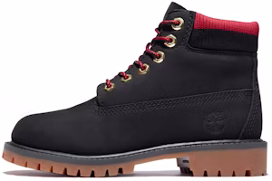 (Youth) Timberland 6 Inch Premium Waterproof Boots 'Black Red' A2FNV001 (Youth) Timberland 6 Inch Premium Waterproof Boots 'Black Red' A2FNV001