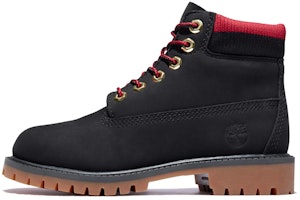 (Youth) Timberland 6 Inch Premium Waterproof Boots 'Black Red' A2FNV001 (Youth) Timberland 6 Inch Premium Waterproof Boots 'Black Red' A2FNV001