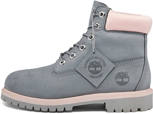 (Youth) Timberland 6 Inch Premium Waterproof Boots 'Grey' A41TG Buy (Youth) Timberland 6 Inch Premium Waterproof Boots 'Grey' A41TG