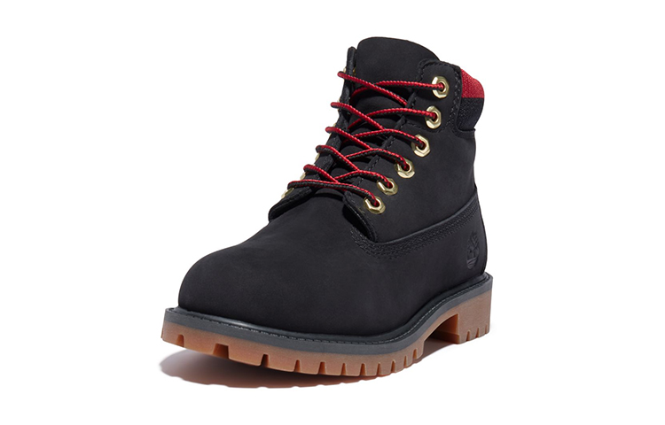 Lookbook (JR) Timberland 6 Inch Premium Wasserdichte Stiefel ''Schwarz Rot'' A2FNV001