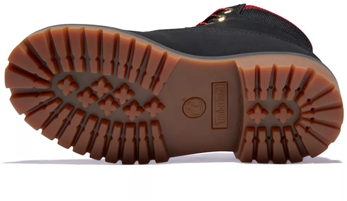 (Youth) Timberland 6 Inch Premium Waterproof Boots 'Black Red' A2FNV001 Shop (Youth) Timberland 6 Inch Premium Waterproof Boots 'Black Red' A2FNV001