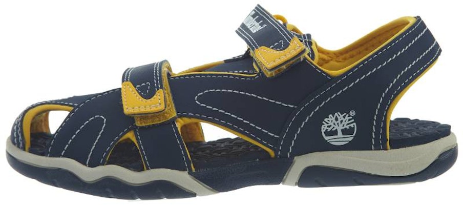 (Youth) Timberland Adventure Seeker Little 'Navy Yellow' TB02570A Buy (Youth) Timberland Adventure Seeker Little 'Navy Yellow' TB02570A
