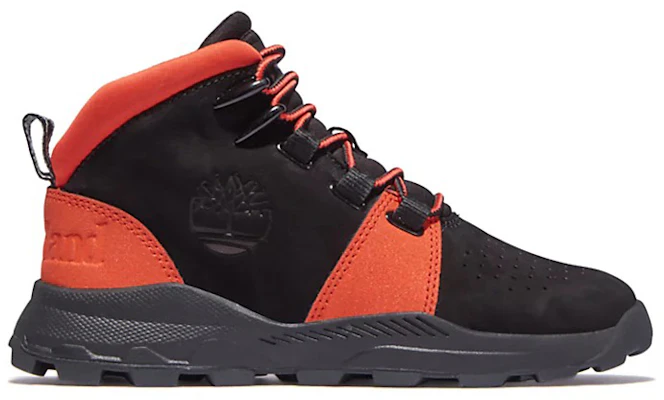 大童 Timberland添伯蘭 Brooklyn 耐磨防滑運動鞋 黑橙 Order 大童 Timberland添伯蘭 Brooklyn 耐磨防滑運動鞋 黑橙