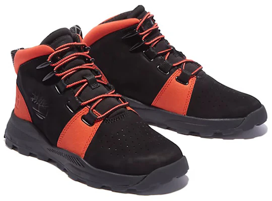 大童 Timberland添伯蘭 Brooklyn 耐磨防滑運動鞋 黑橙 Shop 大童 Timberland添伯蘭 Brooklyn 耐磨防滑運動鞋 黑橙