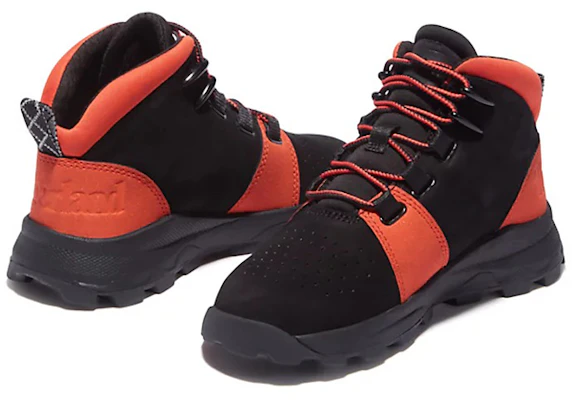 大童 Timberland添伯蘭 Brooklyn 耐磨防滑運動鞋 黑橙 Purchase 大童 Timberland添伯蘭 Brooklyn 耐磨防滑運動鞋 黑橙