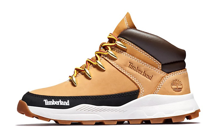 (Youth) Timberland Brooklyn 'Brown Yellow' A4258231