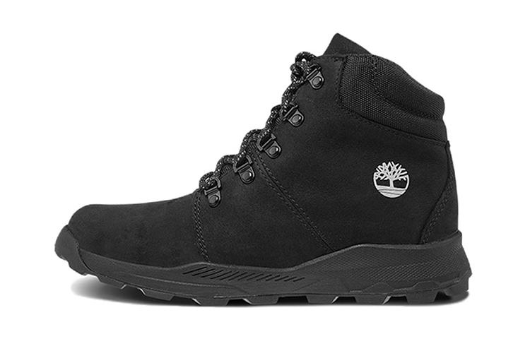 (Youth) Timberland Brooklyn Lightweight Fashion Work Boots 'Big - Black' A28JDM