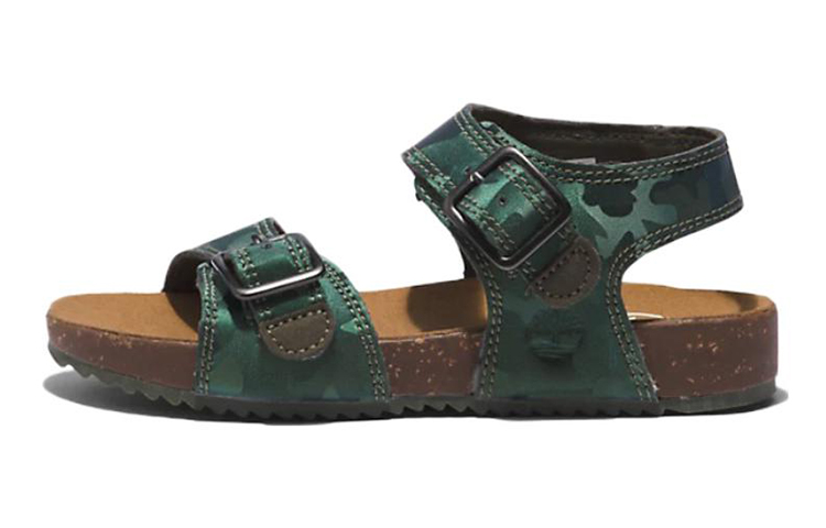 (Youth) Timberland Castle Island 'Camouflage Green' A2CF8911