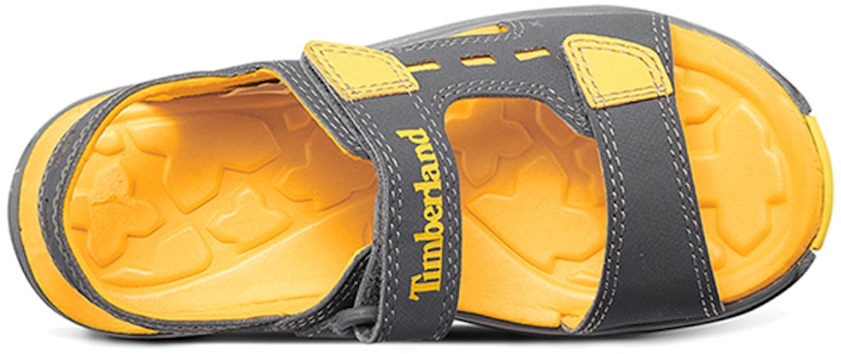 (Youth) Timberland Casual Sandals 'Grey Yellow' A1X4F Shop (Youth) Timberland Casual Sandals 'Grey Yellow' A1X4F