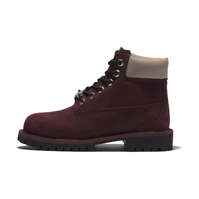 (Youth) Timberland CMFT Casual Mid-Top Outdoor Boots 'Burgundy'