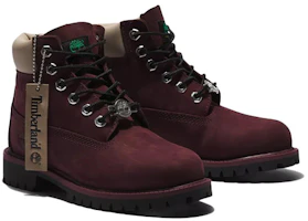 Lookbook (JR) Timberland Scarpe Outdoor Casual Comfort Mid-Top ''Bordeaux'' A2M8HC60