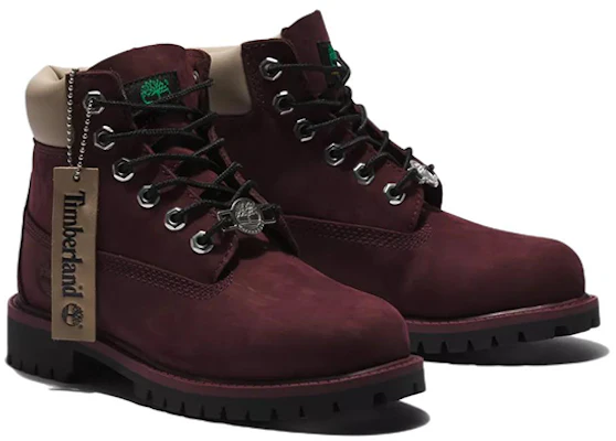 大童 Timberland添柏瀾 舒適休閒 中筒 戶外靴 酒紅色 Lookbook 大童 Timberland添柏瀾 舒適休閒 中筒 戶外靴 酒紅色