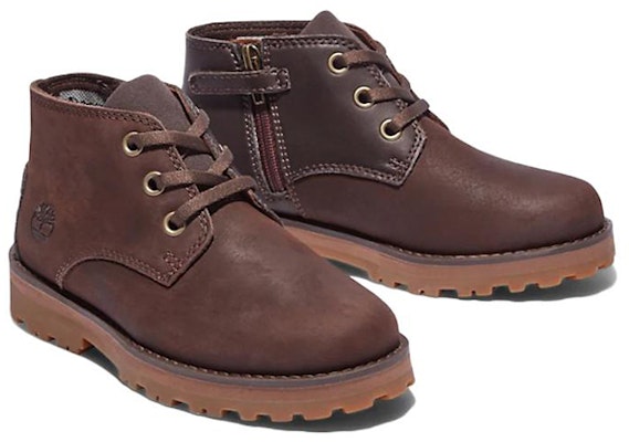 大童 Timberland添柏嵐 Courma Kid Chukka 耐磨防滑戶外靴 深棕色 Shop 大童 Timberland添柏嵐 Courma Kid Chukka 耐磨防滑戶外靴 深棕色