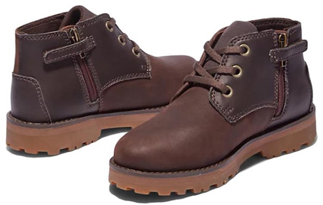 大童 Timberland添柏嵐 Courma Kid Chukka 耐磨防滑戶外靴 深棕色 Purchase 大童 Timberland添柏嵐 Courma Kid Chukka 耐磨防滑戶外靴 深棕色