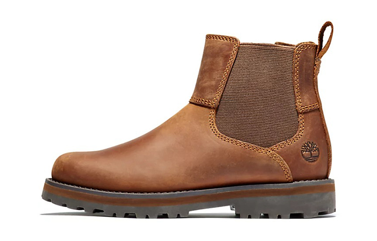 (Youth) Timberland Courma Kid's 'Coffee Brown Chelsea' A28QW358