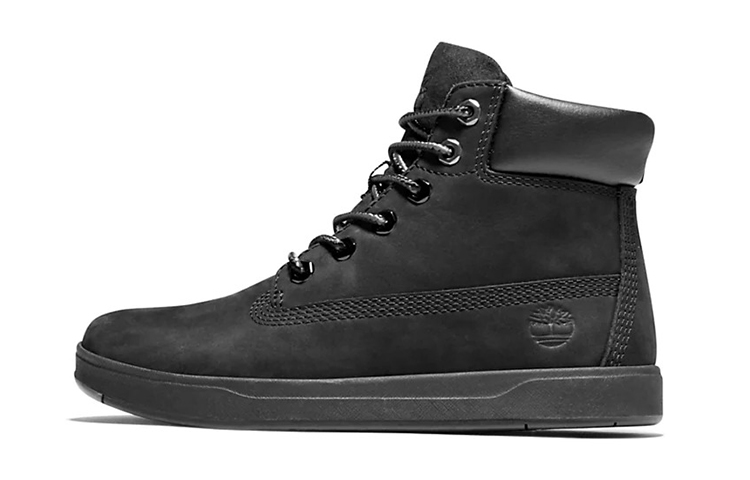 (Youth) Timberland Davis Square 6 Inch 'Carbon Black'