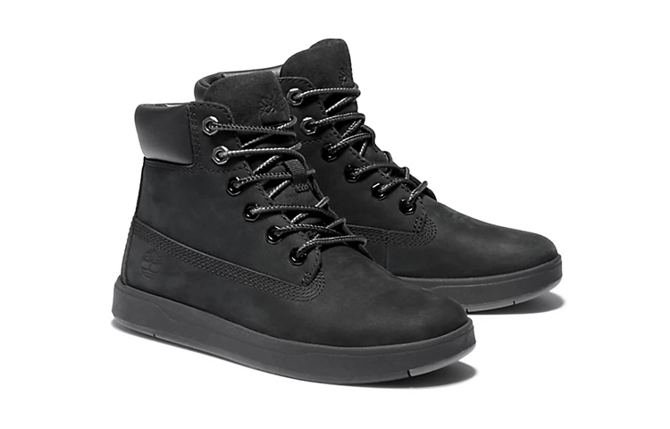 (Youth) Timberland Davis Square 6 Inch 'Carbon Black' 圖 3