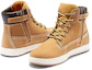 Shop 大童 Timberland添柏嵐 Davis Square 休閒 防滑耐磨 高筒 兒童板鞋 土黃色