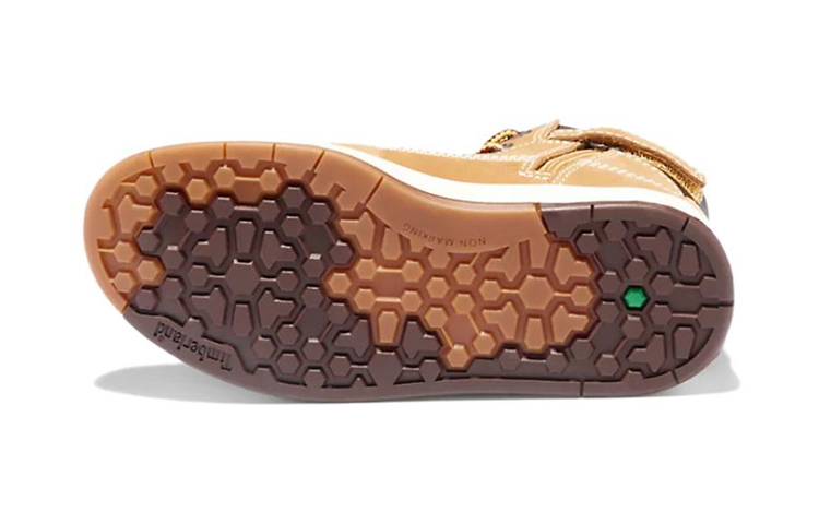 Purchase 大童 Timberland添柏嵐 Davis Square 休閒 防滑耐磨 高筒 兒童板鞋 土黃色