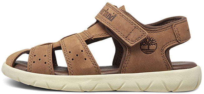 大童 Timberland 添柏岚 魔鬼氈運動涼鞋 咖啡棕 Buy 大童 Timberland 添柏岚 魔鬼氈運動涼鞋 咖啡棕