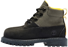 (Youth) Timberland High-Top Waterproof Martin Boots 'Black Grey' A2E4E (Youth) Timberland High-Top Waterproof Martin Boots 'Black Grey' A2E4E
