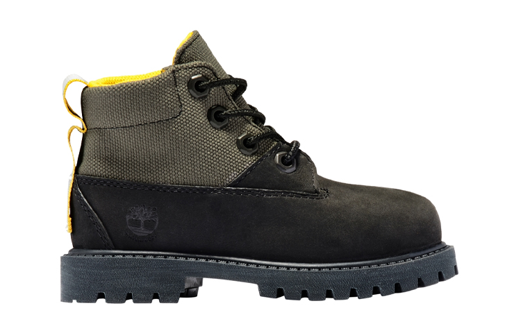 Order (JR) Timberland Sepatu High-Top Waterproof Martin 'Hitam Abu-abu' A2E4E