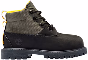 Order (Youth) Timberland High-Top Waterproof Martin Boots 'Black Grey' A2E4E