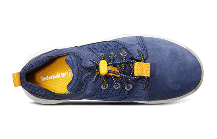 Shop 大童 Timberland添柏嵐 舒適透氣 低筒休閒跑步鞋 藍白