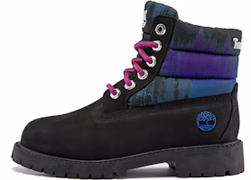 (Youth) Timberland Mid-Top Casual Outdoor Boots 'Black Print' A2KV9 (Youth) Timberland Mid-Top Casual Outdoor Boots 'Black Print' A2KV9