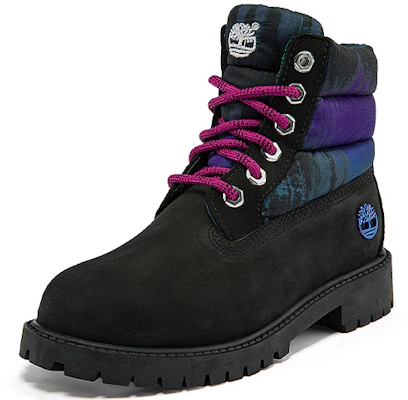 (JR) Timberland Mid-Top Sepatu Outdoor Kasual 'Black Print' A2KV9 Lookbook (JR) Timberland Mid-Top Sepatu Outdoor Kasual 'Black Print' A2KV9