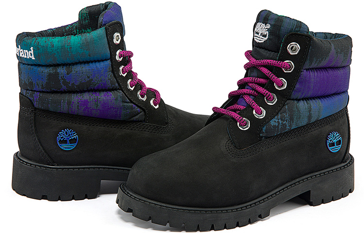Purchase (JR) Timberland Mid-Top Sepatu Outdoor Kasual 'Black Print' A2KV9