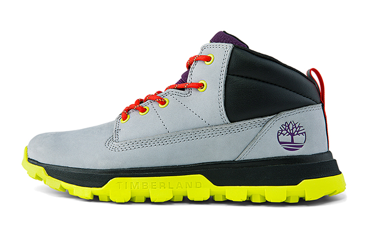 (Youth) Timberland Mid-Top Running Shoes 'Grey Black' A26J7