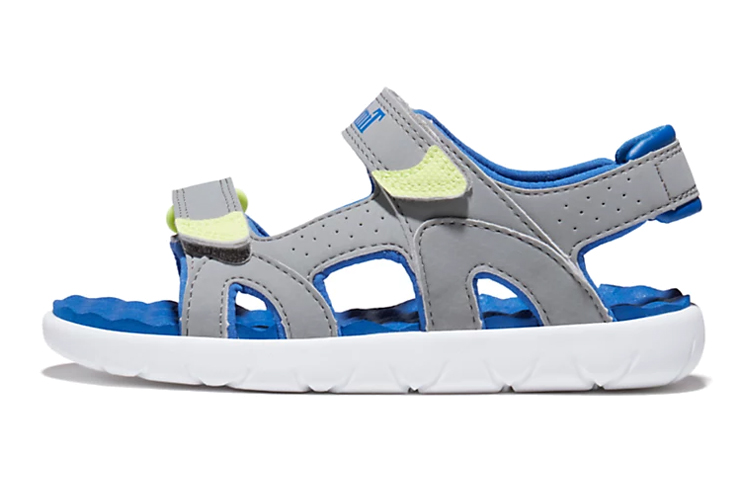 (Youth) Timberland Perkins Row 'Grey Blue Velcro' A2ATR