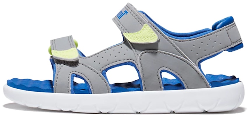 (Youth) Timberland Perkins Row 'Grey Blue Velcro' A2ATR Buy (Youth) Timberland Perkins Row 'Grey Blue Velcro' A2ATR
