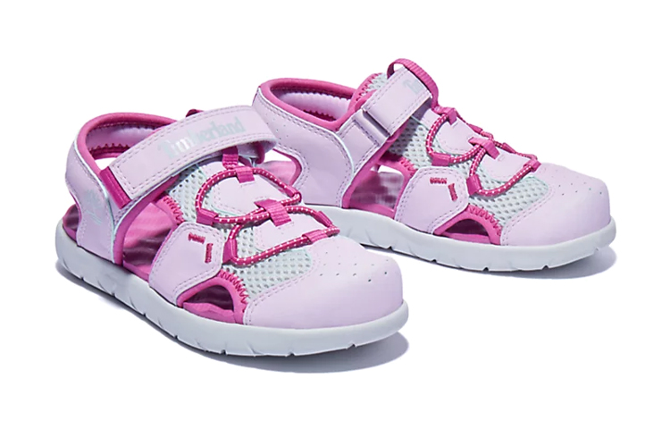 Shop (Youth) Timberland Perkins Row Fisherman 'Pink White' A1VST