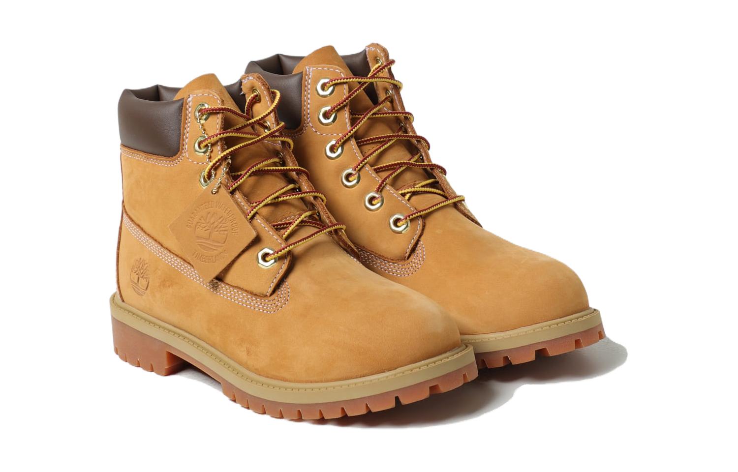 (Youth) Timberland PRM 6 Inch Boots 'Wheat Nubuck' 圖 3