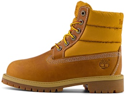 (Youth) Timberland Premium 6 Inch Quilt Waterproof Boots 'Wheat' A1H9D (Youth) Timberland Premium 6 Inch Quilt Waterproof Boots 'Wheat' A1H9D
