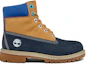 Order (JR) Timberland Premium 6 Inch Wasserdichte Stiefel ''Weizen Blau Marine'' A2F3U